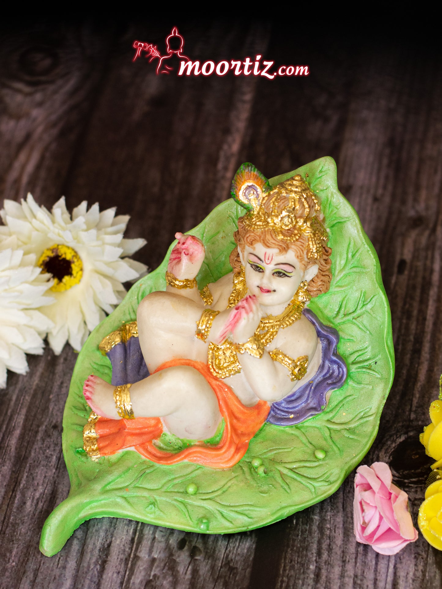 Bal Gopal/ Laddoo Gopal Idol/ Murti in Artificial Marble