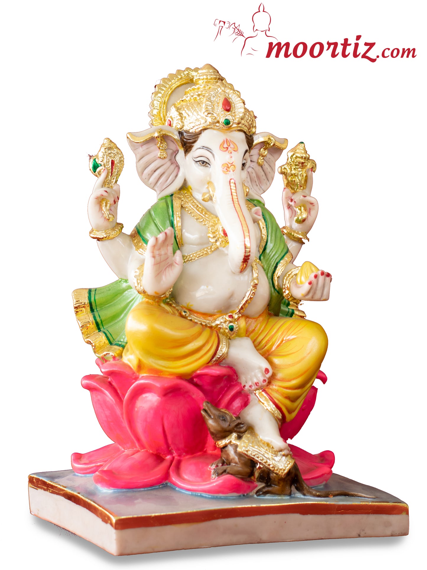 Ganesh / Ganpati odol/Murti in Artificial Marble