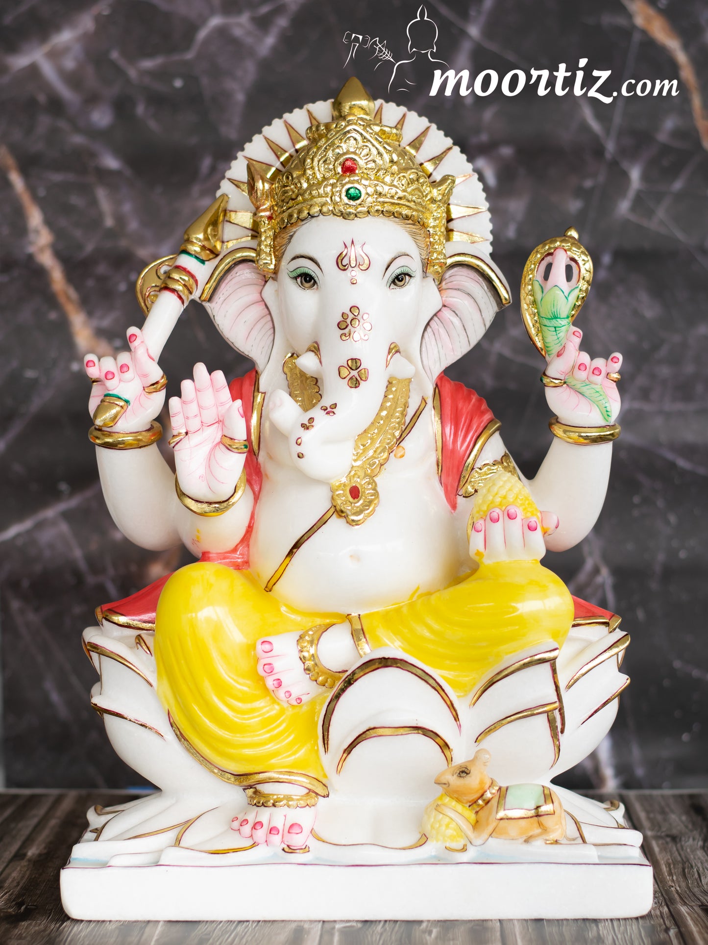 Ganesh / Ganapti Marble idol/ Murti