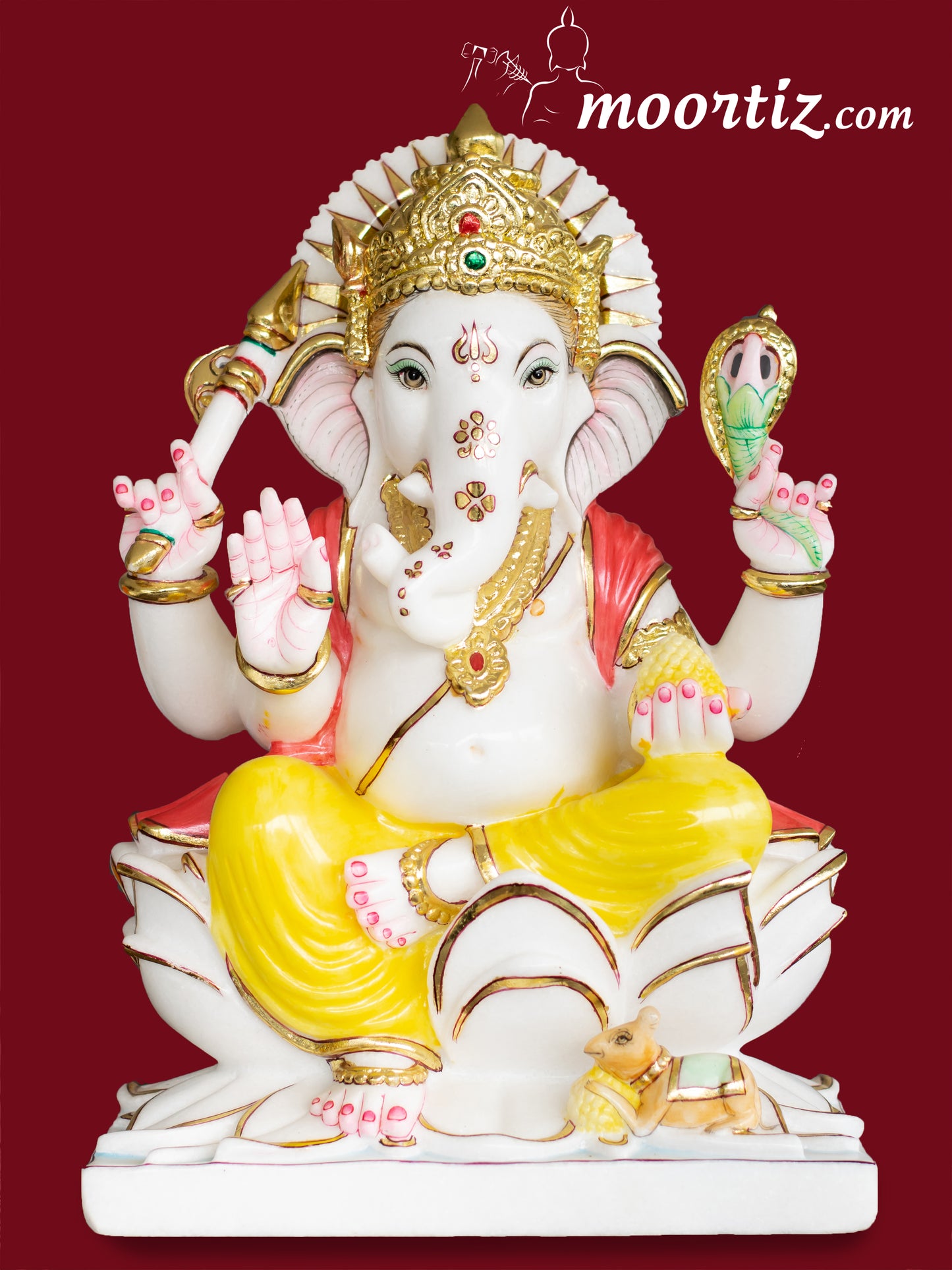 Ganesh / Ganapti Marble idol/ Murti