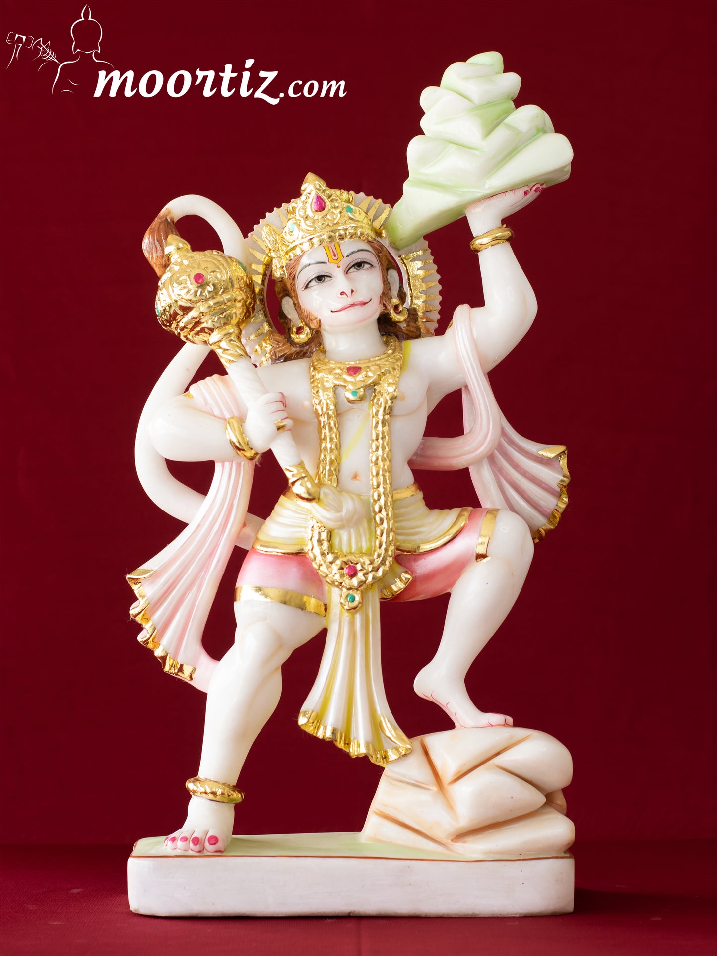 Hanuman JI / Veer Hanuman Vietnam Marble