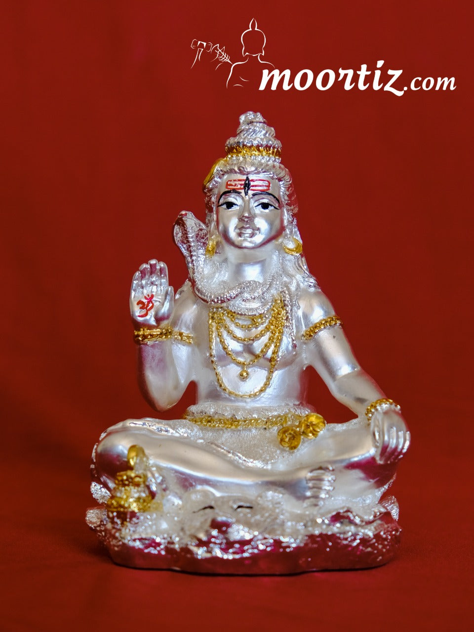 Silver & Gold Coated Shivji