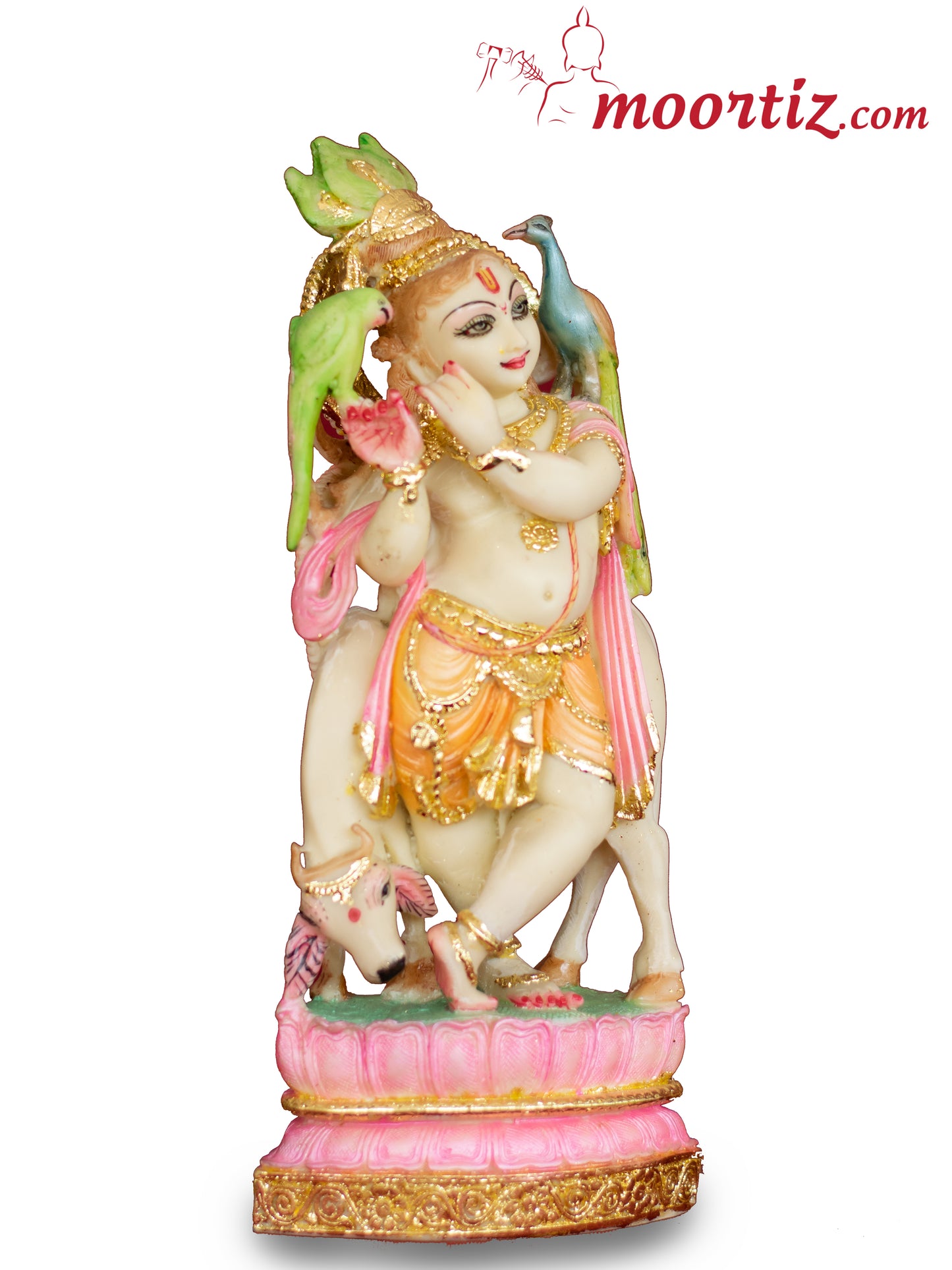 Gaay Krishna / Cow Krishna Artificial Marble