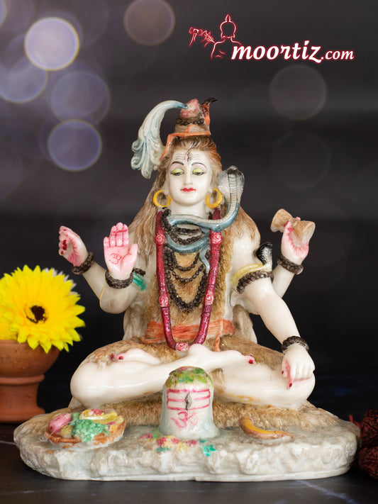 Shiva Idol Artificial Marble