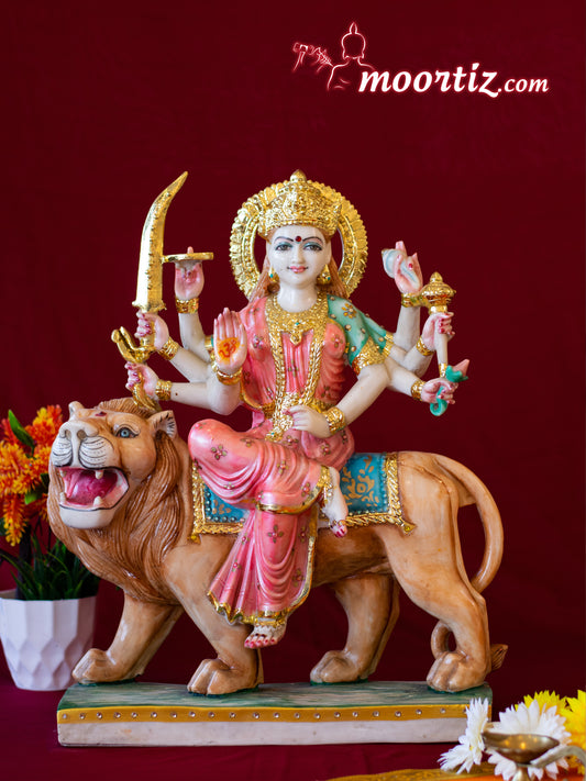 Durga ma/ Ambe ma Artifical Marble