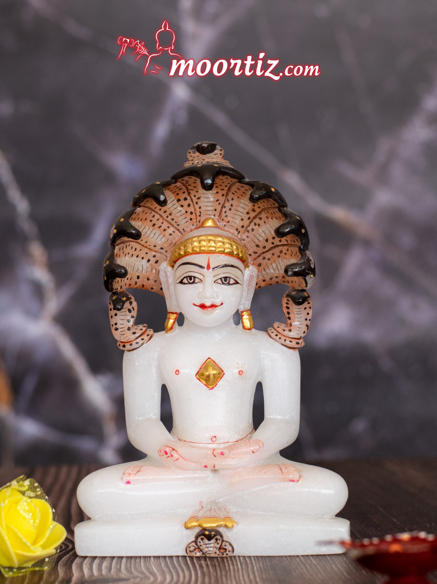 Bhagvan Paraswanath marble Idol/Murti